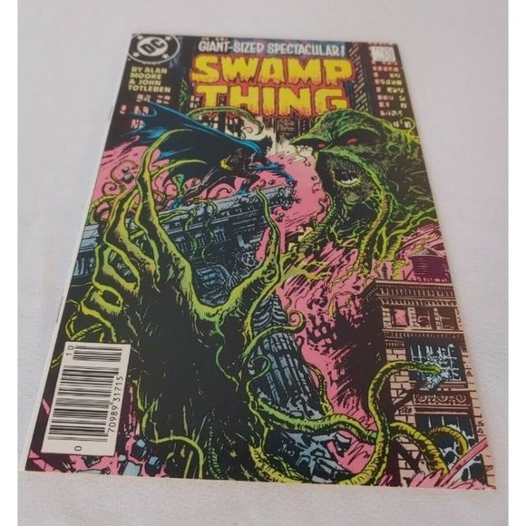 DC Comics Swamp Thing Issue #53 1986 Stephen Bissette Cover Art, Alan Moore - Picture 5 of 10